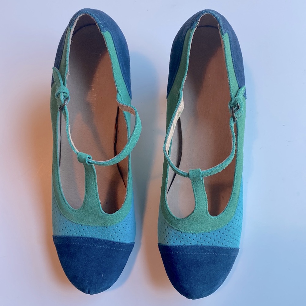 Chelsea Crew Malibu Retro T-strap 40s heel👗 - Picture 9 of 12